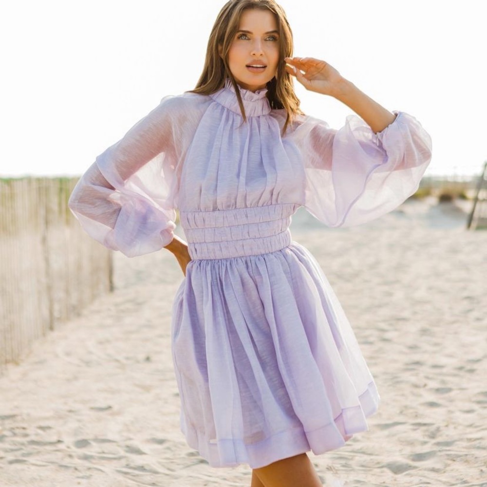 Zimmermann Wild Botanica Luminous Mini Dress